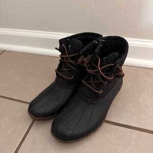sperry duck boots